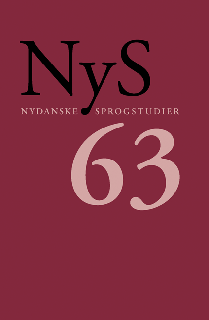 					Se Nr. 63 (2023): NyS 63
				