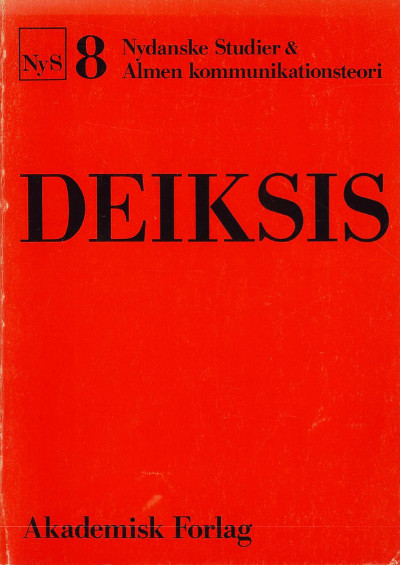 					Se Nr. 8 (1975): Deiksis
				