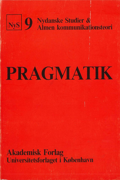 					Se Nr. 9 (1978): Pragmatik
				