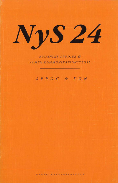 					Se Nr. 24 (1998): Sprog & Køn
				