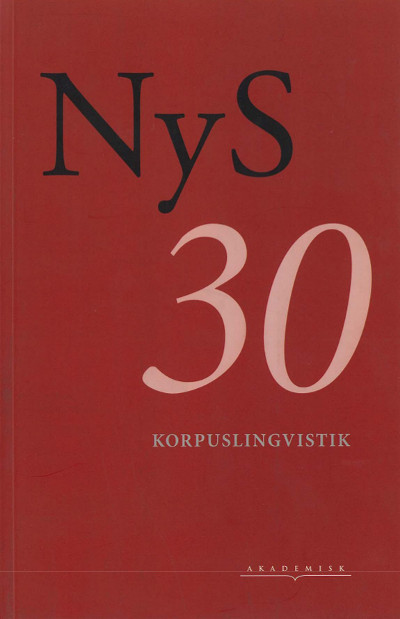 					Se Nr. 30 (2002): Korpuslingvistik
				
