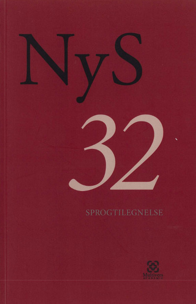 					Se Nr. 32 (2004): Sprogtilegnelse
				