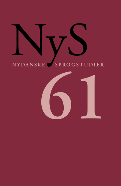 					Se Nr. 61 (2022): NyS 61
				